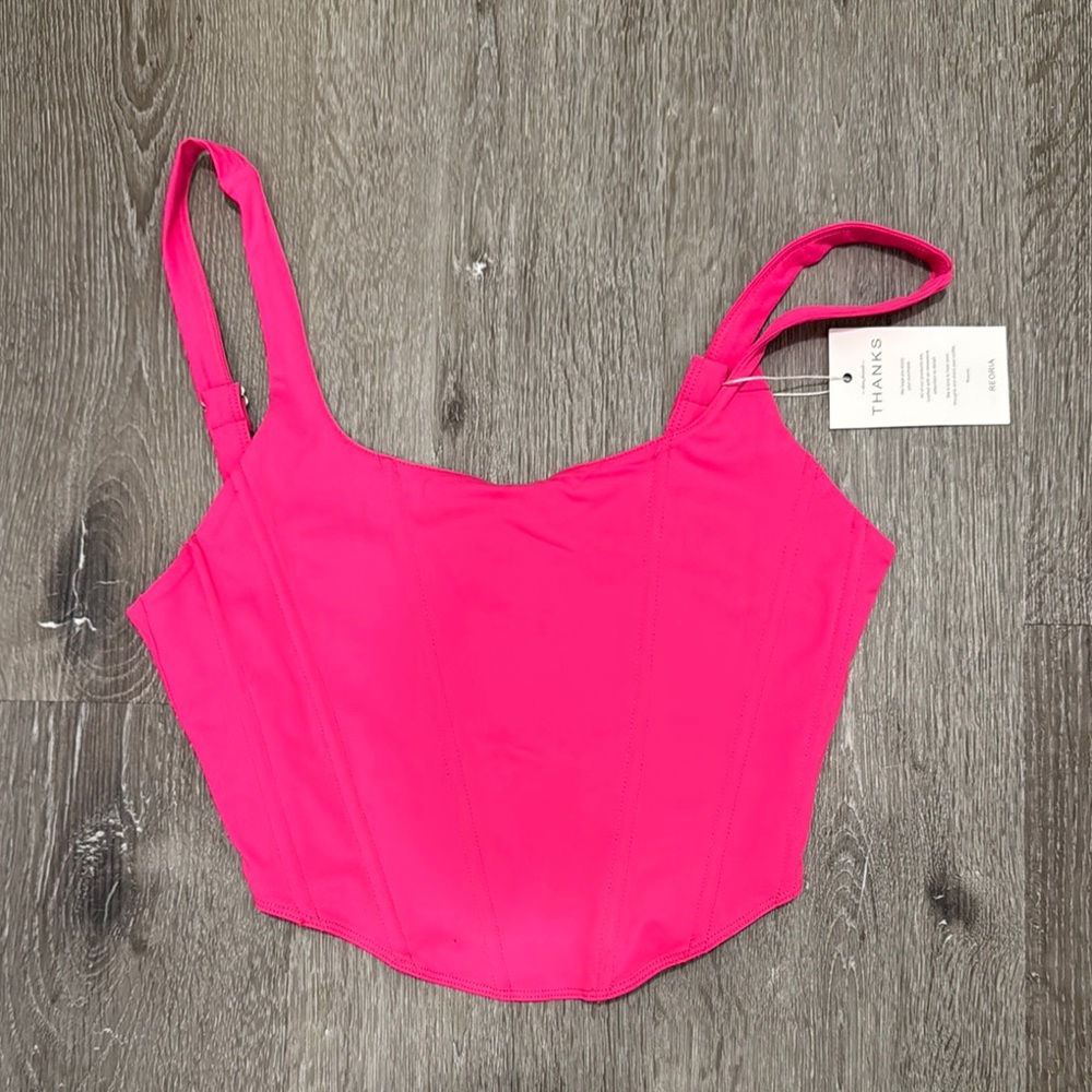 Hot Pink Corset Top